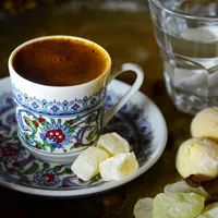 Damla Sakızlı Türk Kahvesi fotoğrafı